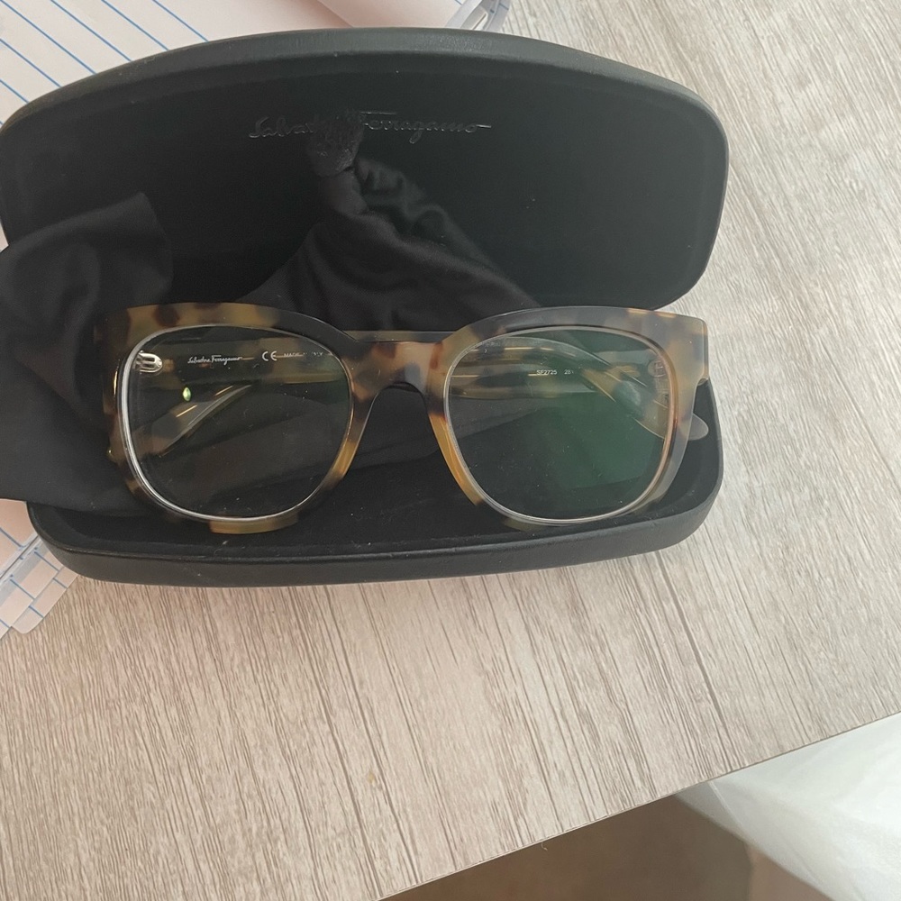Ferragamo Sf 2225-281 51-20 Tortoise Frames View 2
